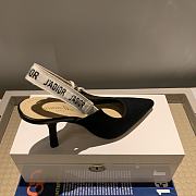 Kitlife Dior J’Adior Slingback Pump Black Technical Fabric - 3