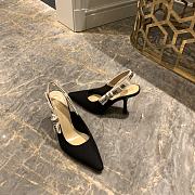 Kitlife Dior J’Adior Slingback Pump Black Technical Fabric - 5