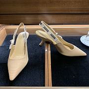 Kitlife Dior J’Adior Slingback Pump Beige Technical Fabric - 5