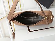 Kitlife Prada Suede Aimee Bag Brown 1BC229 31x18x10cm - 4