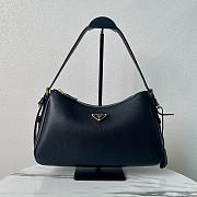 Kitlife Prada Aimee Bag Black Leather 1BC229 31x18x10cm - 1