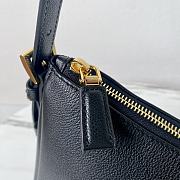 Kitlife Prada Aimee Bag Black Leather 1BC229 31x18x10cm - 4