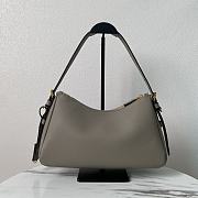Kitlife Prada Aimee Bag Grey Leather 1BC229 31x18x10cm - 3