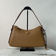 Kitlife Prada Aimee Bag Brown Leather 1BC229 31x18x10cm - 1