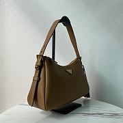Kitlife Prada Aimee Bag Brown Leather 1BC229 31x18x10cm - 3