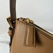 Kitlife Prada Aimee Bag Brown Leather 1BC229 31x18x10cm - 2
