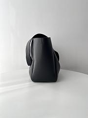 Kitlife Saint Laurent LE 5 À 7 Bea Tote Bag In Black Grained Leather 763435 50x28x18cm - 4