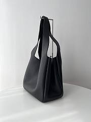 Kitlife Saint Laurent LE 5 À 7 Bea Tote Bag In Black Grained Leather 763435 50x28x18cm - 5