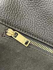 Kitlife Saint Laurent LE 5 À 7 Bea Tote Bag In Light Musk Grained Leather 763435 50x28x18cm - 5
