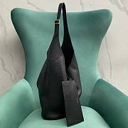 Kitlife Saint Laurent Soft Hobo Bag Black 793051 27x13x30cm - 2