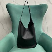 Kitlife Saint Laurent Soft Hobo Bag Black 793051 27x13x30cm - 3