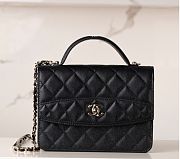 Kitlife Chanel 25C Woc Mini Backpack Black 14x18x3cm - 1
