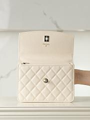Kitlife Chanel 25C Woc Mini Backpack Cream 14x18x3cm - 4