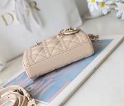 Kitlife Dior Lady D-Joy Mini Bag Beige 16x9x5cm - 5