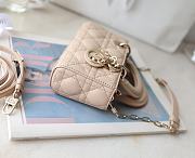 Kitlife Dior Lady D-Joy Mini Bag Beige 16x9x5cm - 6