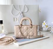 Kitlife Dior Lady D-Joy Mini Bag Beige 16x9x5cm - 2