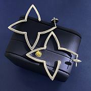 Kitlife Louis Vuitton Ombre Blossom Diamond Hoops Gold / Silver  - 6