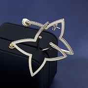 Kitlife Louis Vuitton Ombre Blossom Diamond Hoops Gold / Silver  - 5