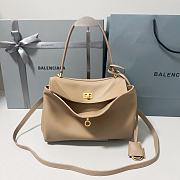 Kitlife Balenciaga Rodeo Drive Beige Bag - 28.9x20x10cm - 5