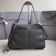 Kitlife Balenciaga Rodeo Drive Grey Bag - 35x23x11cm - 4