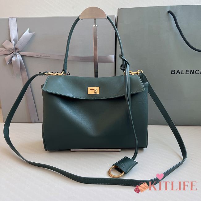 Kitlife Balenciaga Rodeo Drive Green Bag - 28.9x20x10cm - 1