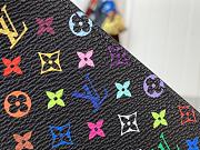 Kitlife Louis Vuitton x TM Passport Holder Black Multicolor M13414 14x2.5x10cm - 3