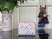 Kitlife Louis Vuitton x TM Zippy Coin Purse White M13409 11x8.5x2cm - 1