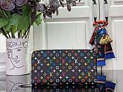 Kitlife Louis Vuitton x TM Zippy Wallet Black M13992 19.5x10.5x2.5cm - 1