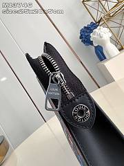 Kitlife Louis Vuitton x TM Toiletry Pouch Black M13746 25x20x5.5cm - 6