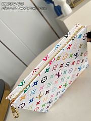 Kitlife Louis Vuitton x TM Toiletry Pouch White M13746 25x20x5.5cm - 5