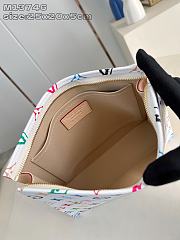 Kitlife Louis Vuitton x TM Toiletry Pouch White M13746 25x20x5.5cm - 6
