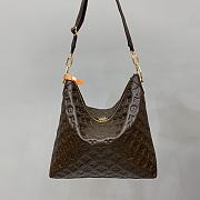 Kitlife Louis Vuitton Coussin Hobo MM Bag Dark Brown M12072 38x33x10cm - 1