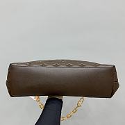 Kitlife Louis Vuitton Coussin Hobo MM Bag Dark Brown M12072 38x33x10cm - 6