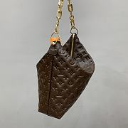 Kitlife Louis Vuitton Coussin Hobo MM Bag Dark Brown M12072 38x33x10cm - 5
