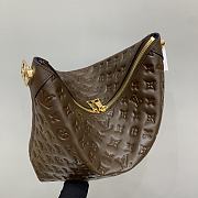 Kitlife Louis Vuitton Coussin Hobo MM Bag Dark Brown M12072 38x33x10cm - 3