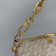 Kitlife Louis Vuitton Coussin Hobo MM Bag Cream M12071 38x33x10cm - 6