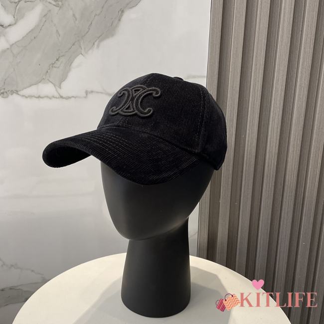 Kitlife Celine Baseball Cap Black  - 1