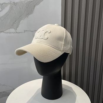 Kitlife Celine Baseball Cap White
