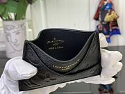 Kitlife Louis Vuitton Criss-Cross Card Holder Black M13695 10x7x0.3cm - 4
