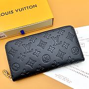 Kitlife Louis Vuitton Zippy Wallet Black M81510 19.5x10.5x2.5cm - 1