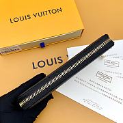 Kitlife Louis Vuitton Zippy Wallet Black M81510 19.5x10.5x2.5cm - 4