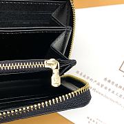Kitlife Louis Vuitton Zippy Wallet Black M81510 19.5x10.5x2.5cm - 3