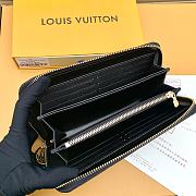 Kitlife Louis Vuitton Zippy Wallet Black M81510 19.5x10.5x2.5cm - 2