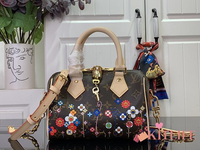 Kitlife Louis Vuitton x TM Speedy Bandoulière 20 Bag M14175 20.5x13.5x12cm - 1