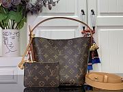 Kitlife Louis Vuitton All In BB Bag Brown M12925 16x18x12cm - 1