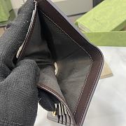 Kitlife Gucci Luce Mini Wallet Brown 790037 13x9x3cm - 6