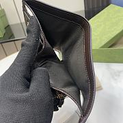 Kitlife Gucci Luce Mini Trifold Wallet Brown 790035 12x11x3cm - 5