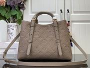 Kitlife Louis Vuitton Babylone Tote PM Bag Grey M11463 31x21.5x13cm - 1
