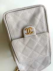 Kitlife Chanel 25C Drawstring Bucket Hobo Bag Light Pink 30×26×14cm - 2