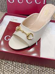 Kitlife Gucci Horsebit Slippers White - 3